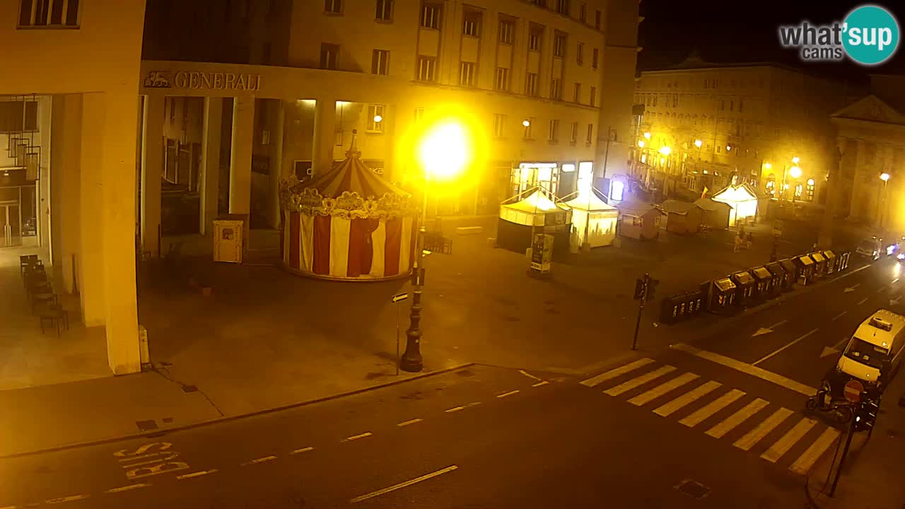 Trieste – Borsa square webcam live