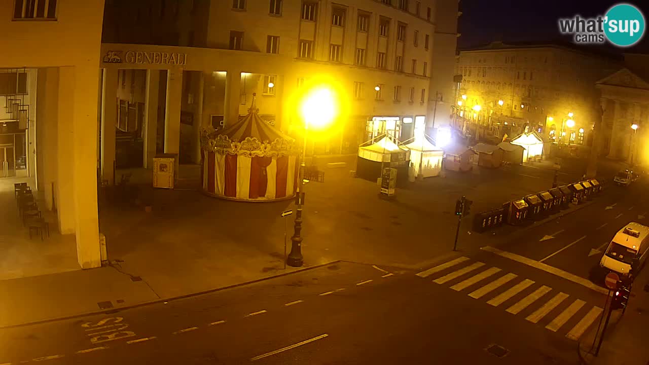 Trieste – Borsa square webcam live