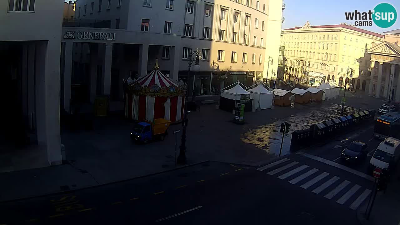 Trieste – Borsa square webcam live