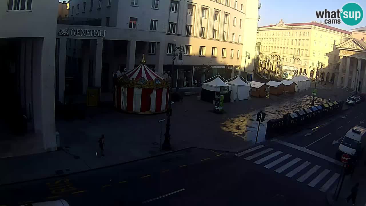 Trieste – Borsa square webcam live