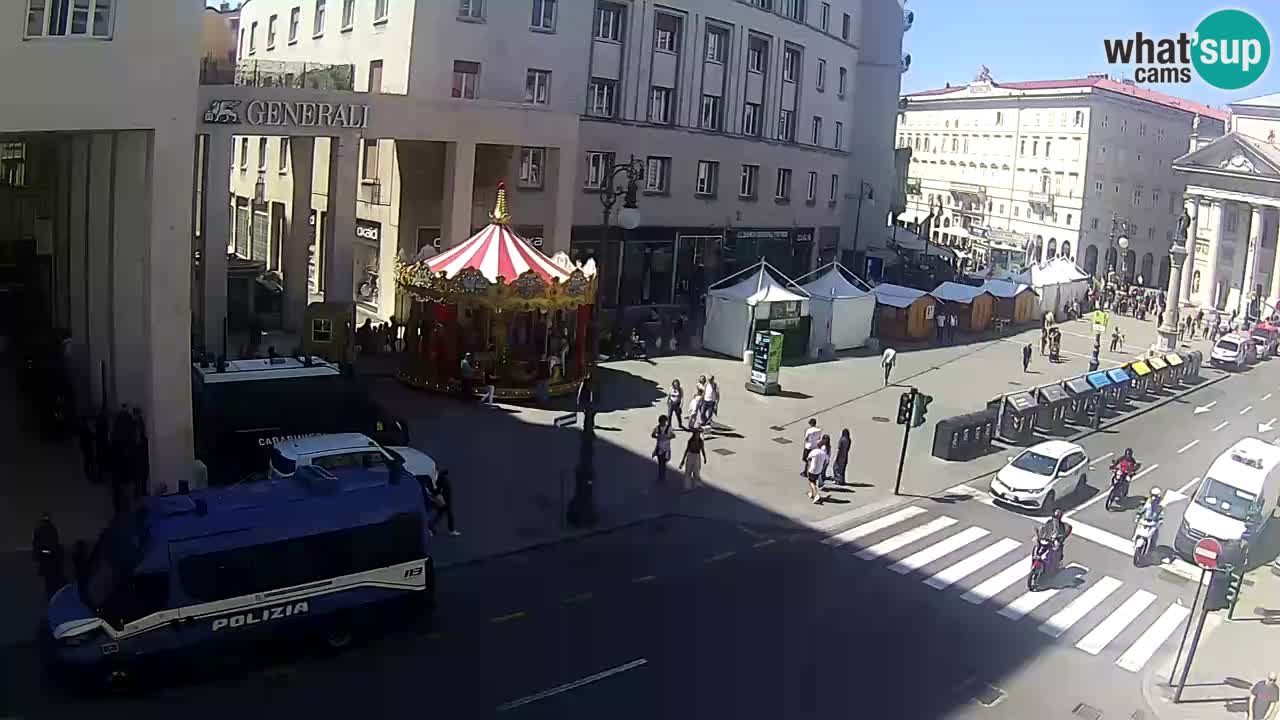 Trieste – Borsa square webcam live