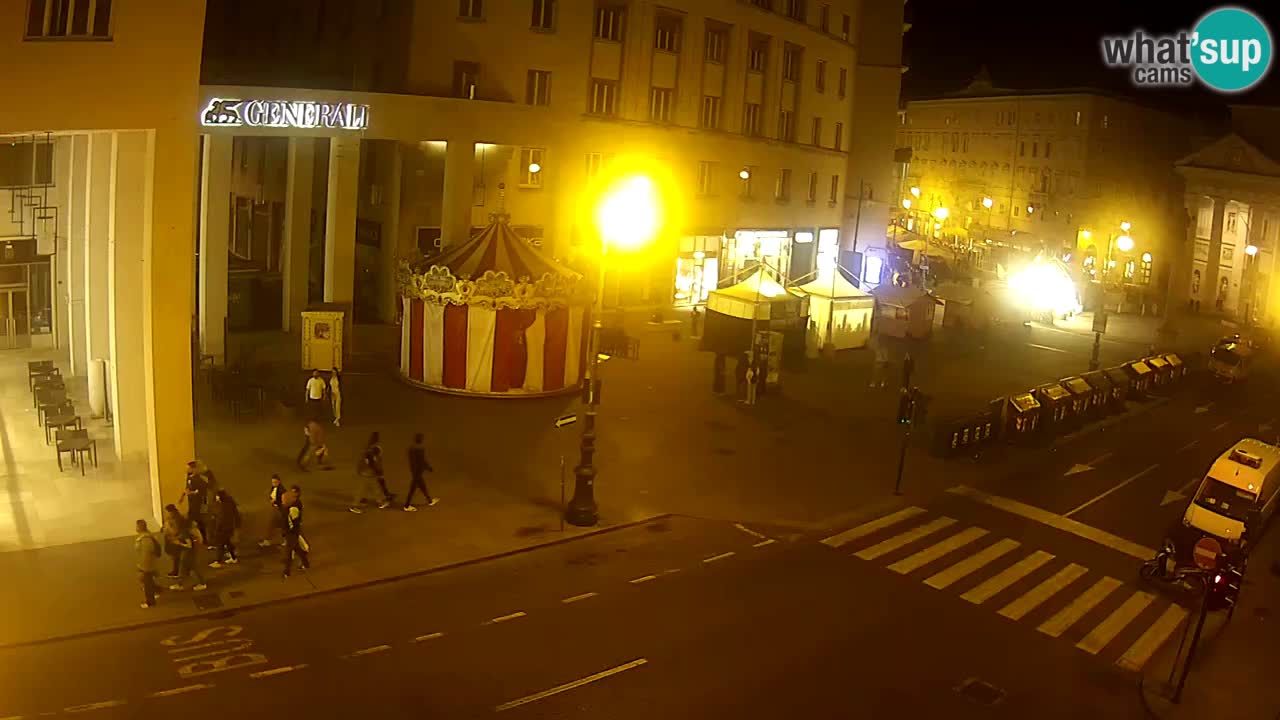 Trieste – Borsa square webcam live