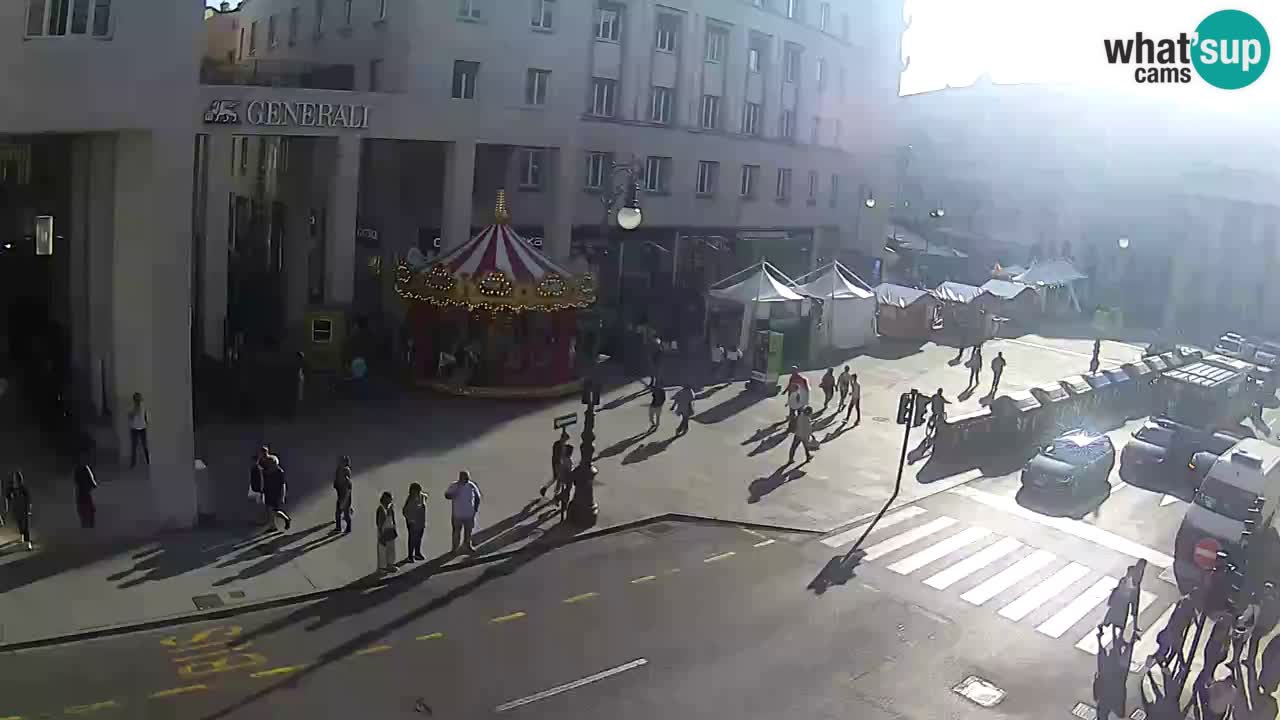 Trieste – Borsa square webcam live