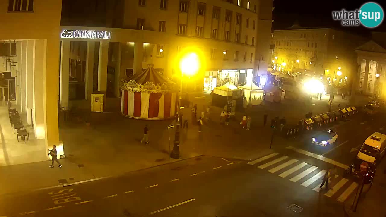 Trieste – Place de la Borsa webcam live