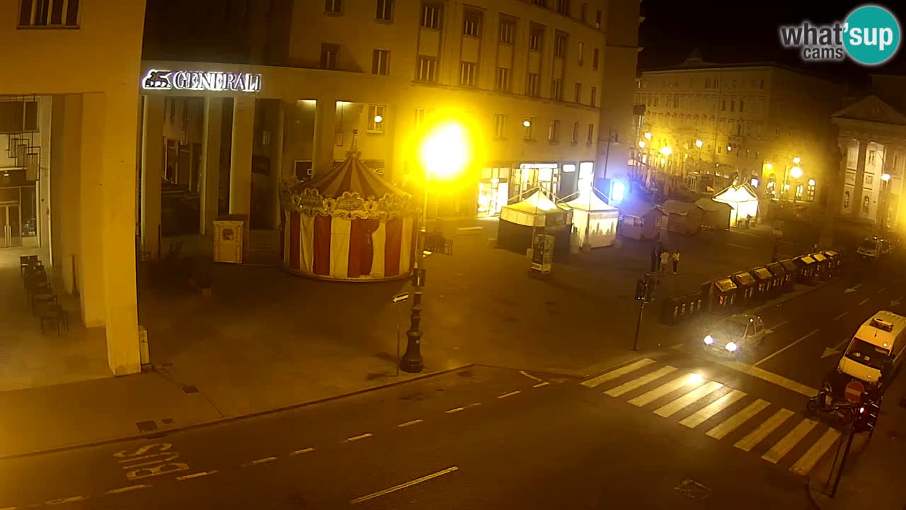 Trieste – Borsa square webcam live