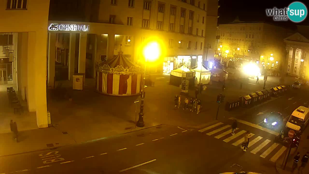 Trieste – Place de la Borsa webcam live