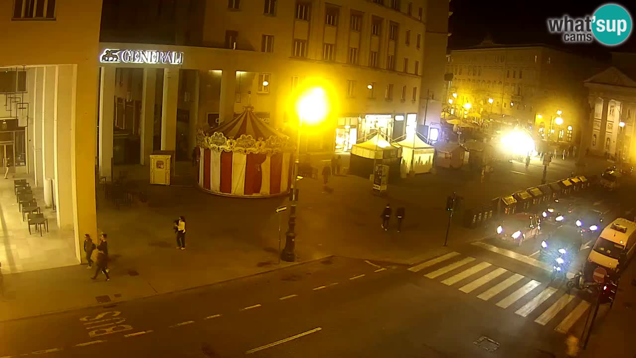 Trieste – Borsa square webcam live