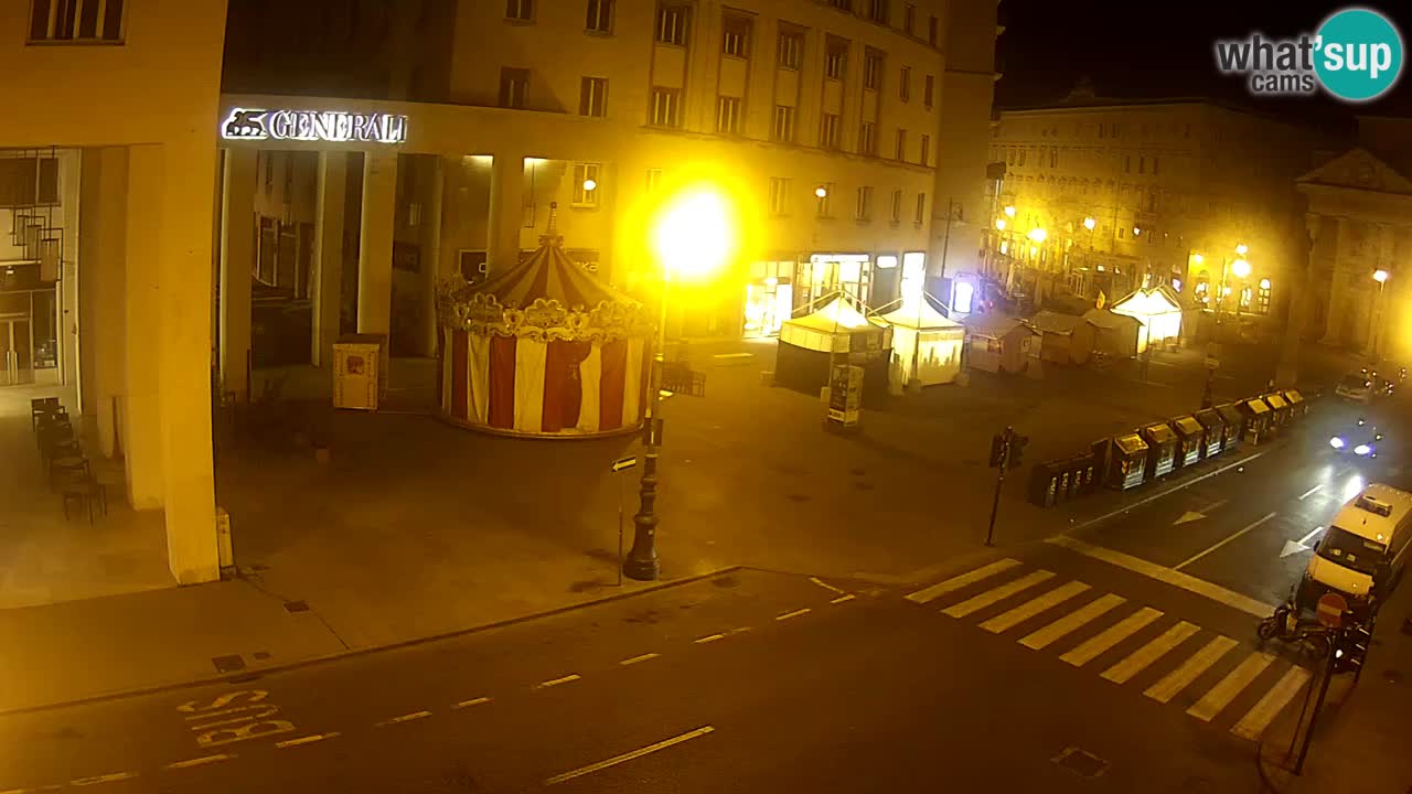 Trieste – Borsa square webcam live
