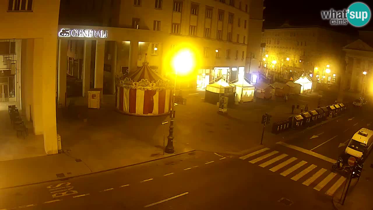 Trieste – Borsa square webcam live