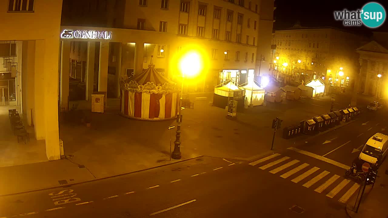 Trieste – Place de la Borsa webcam live