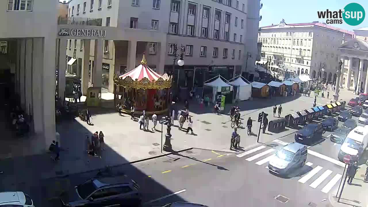 Trieste – Borsa square webcam live