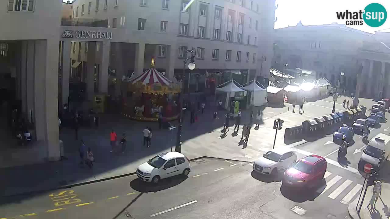 Trieste – Borsa square webcam live