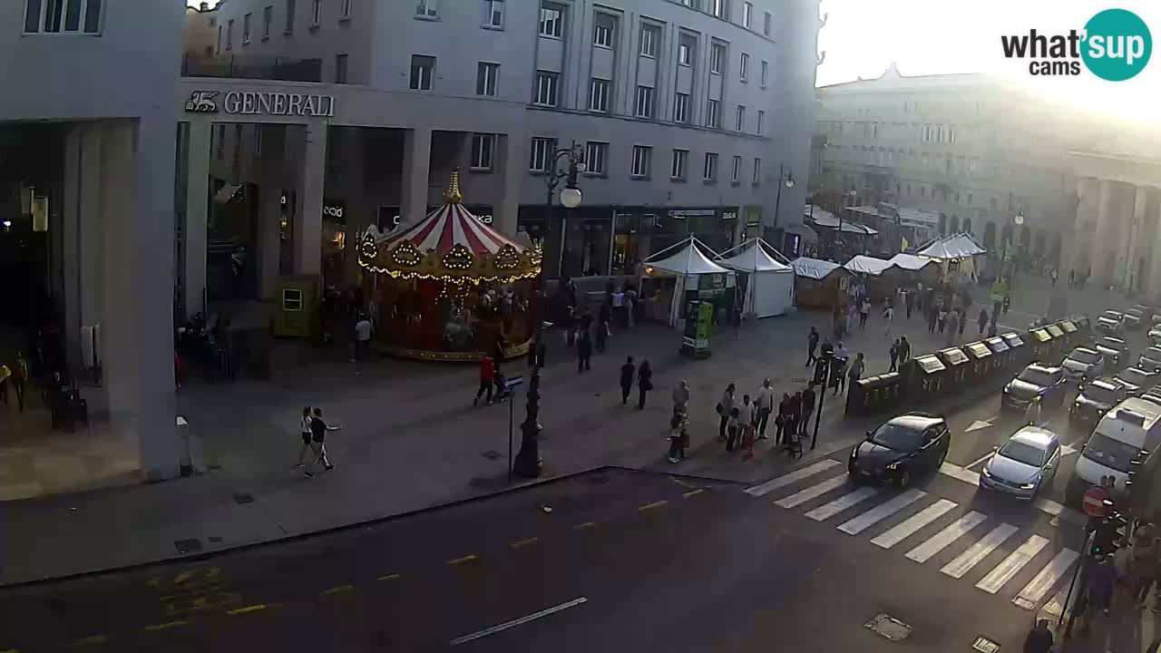 Trieste – Borsa square webcam live
