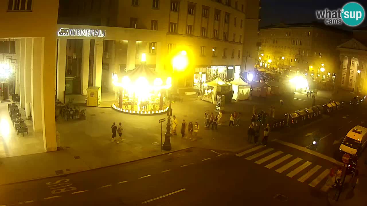 Trieste – Borsa square webcam live
