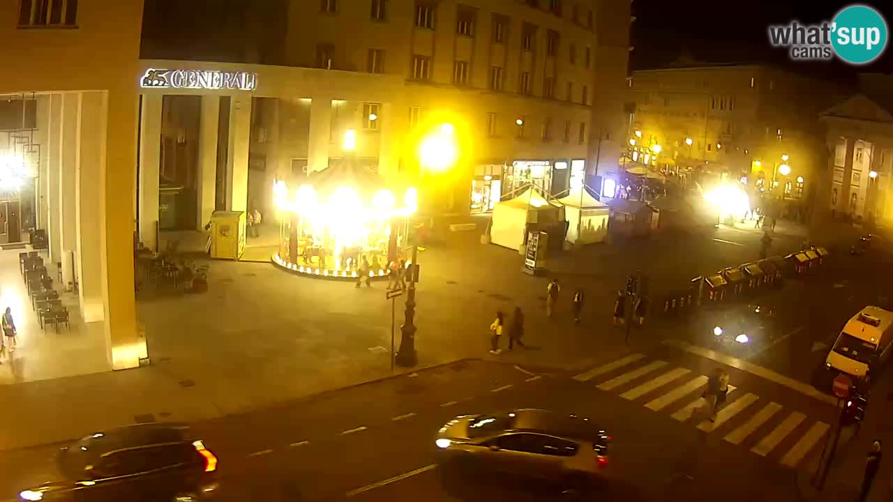 Trieste – Borsa square webcam live