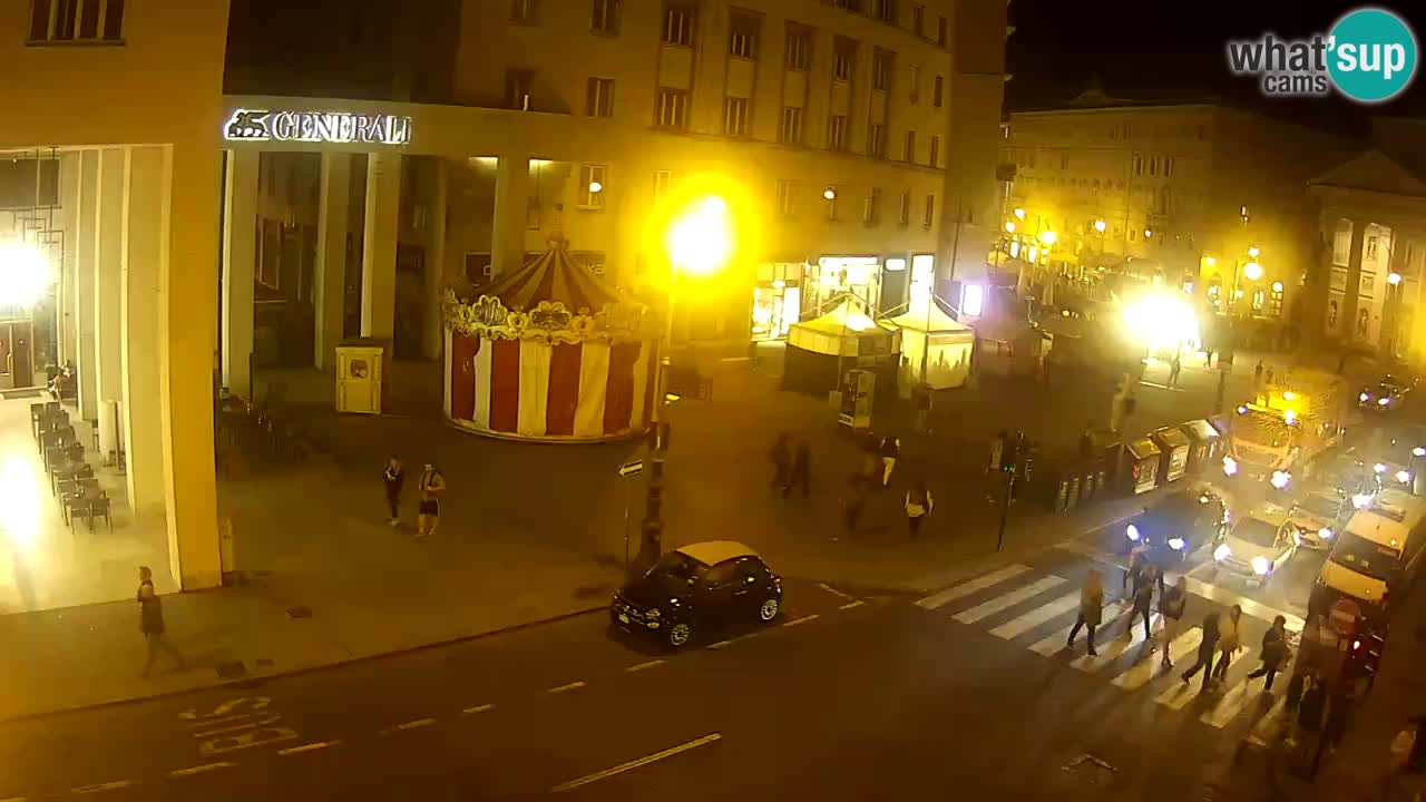Trieste – Borsa square webcam live