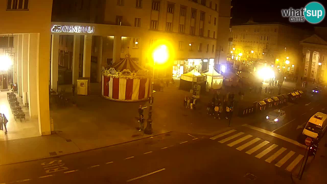 Trieste – Borsa square webcam live