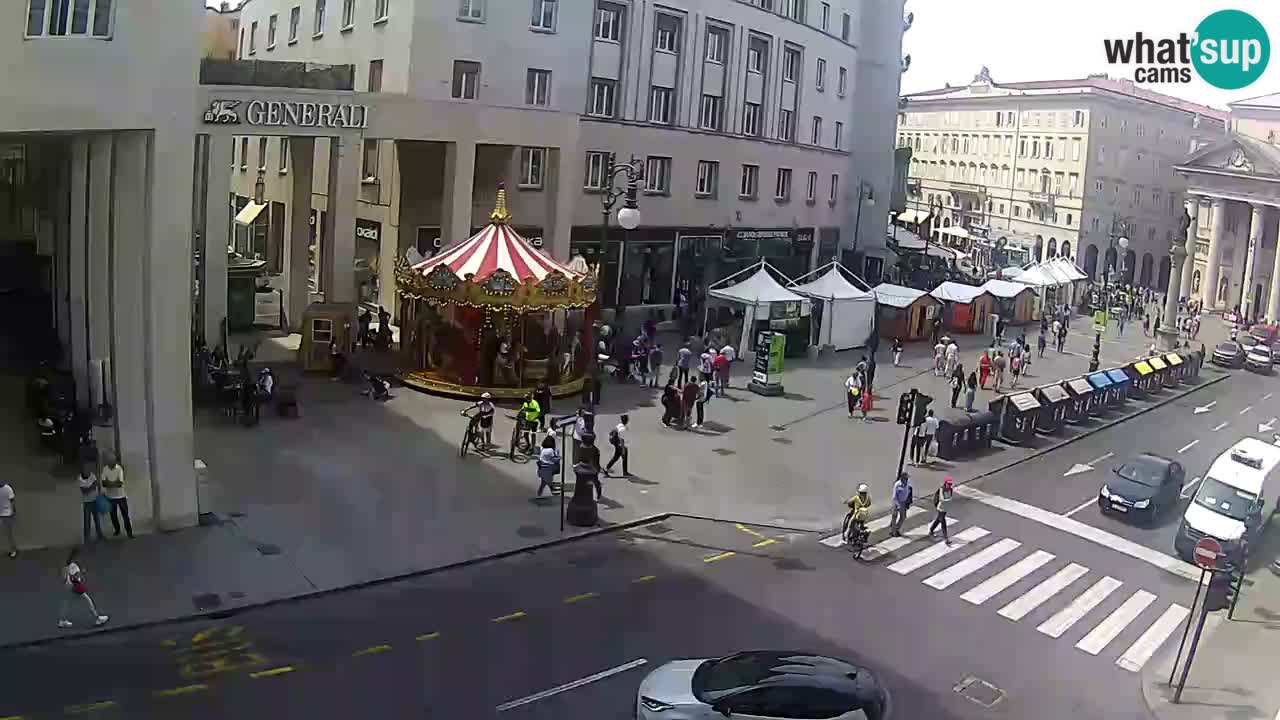 Trieste – Borsa square webcam live