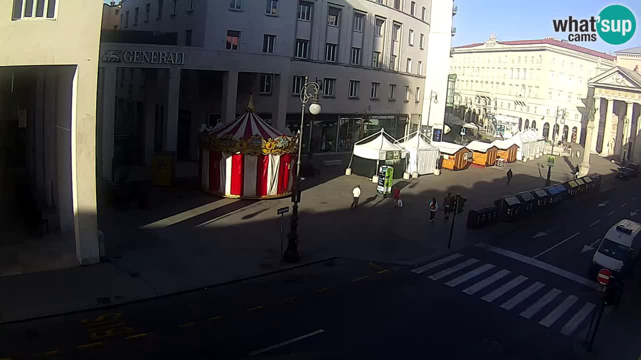 Trieste – Borsa square webcam live