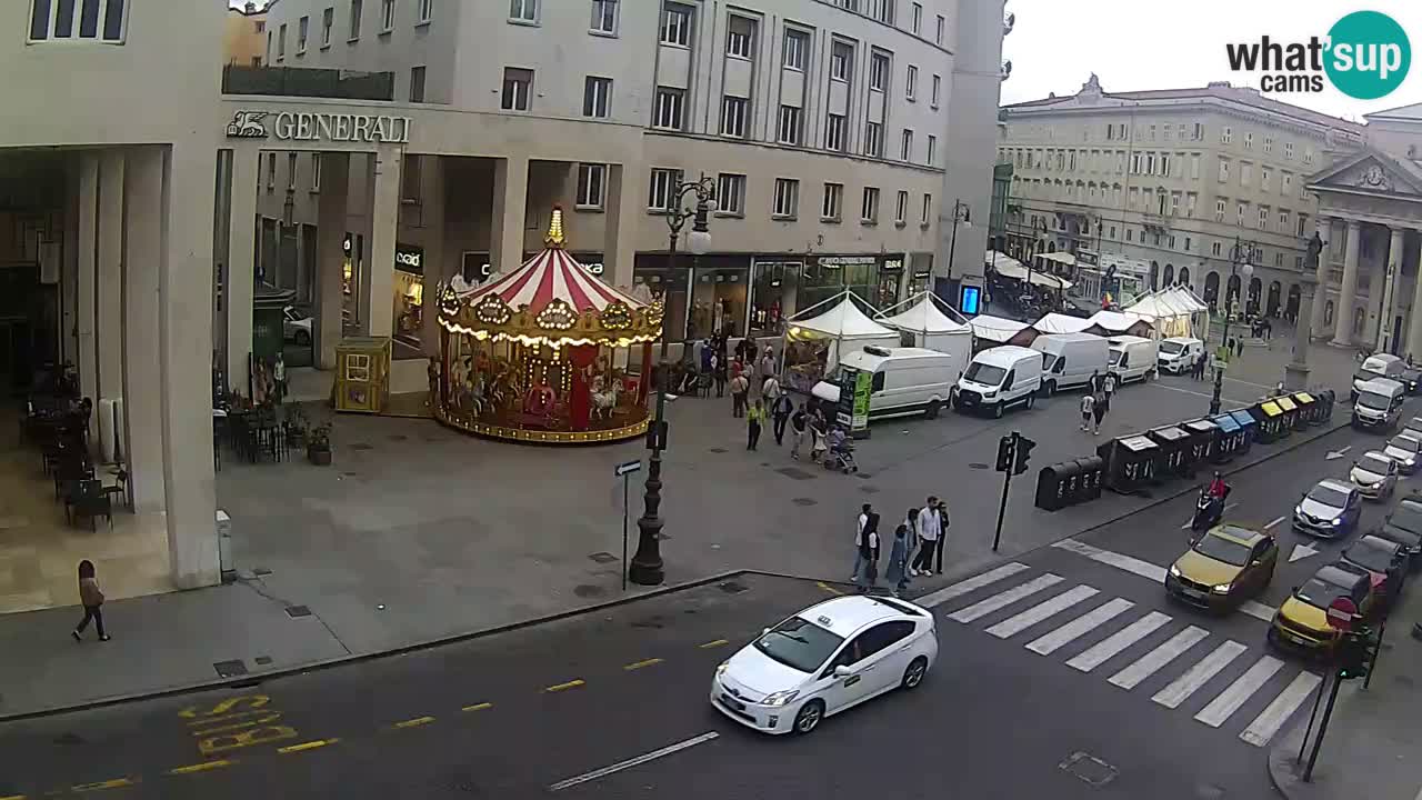 Trieste – Borsa square webcam live