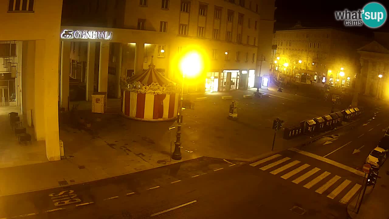 Trieste – Borsa square webcam live