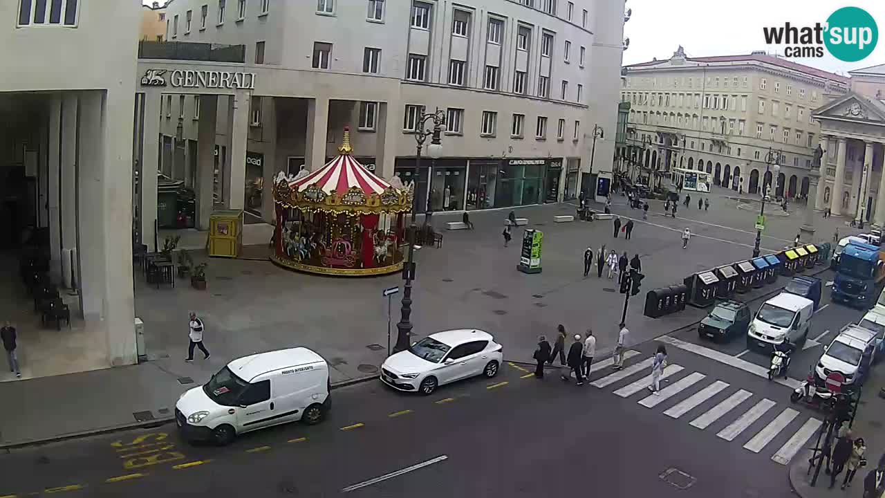 Trieste – Borsa square webcam live