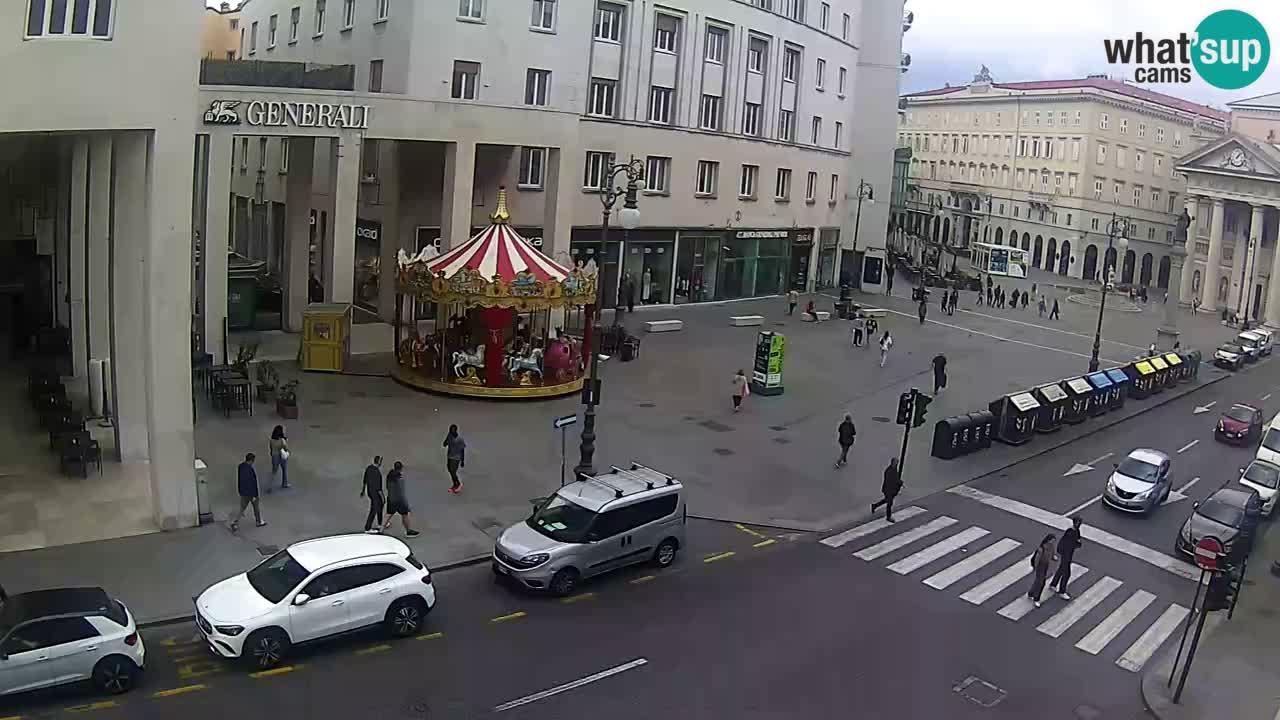 Trieste – Borsa square webcam live
