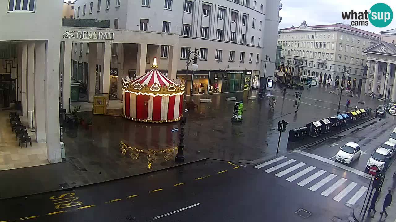 Trieste – Place de la Borsa webcam live