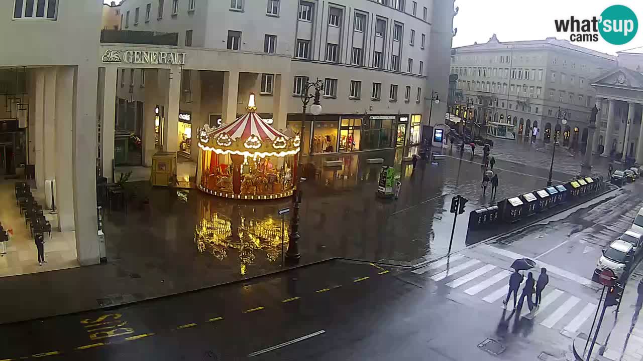Trieste – Borsa square webcam live