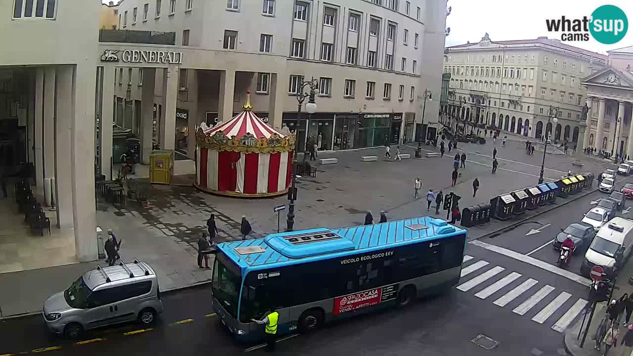 Trieste – Borsa square webcam live