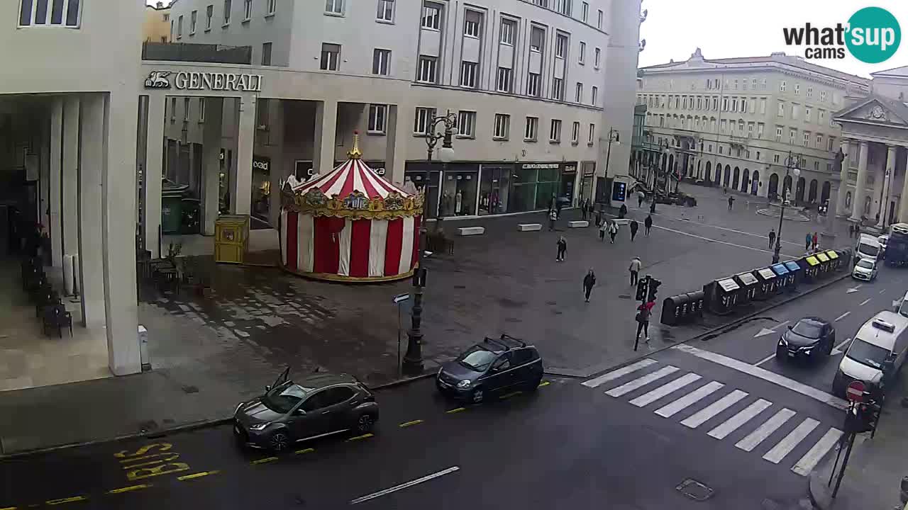 Trieste – Borsa square webcam live