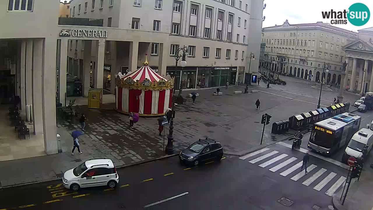 Trieste – Borsa square webcam live