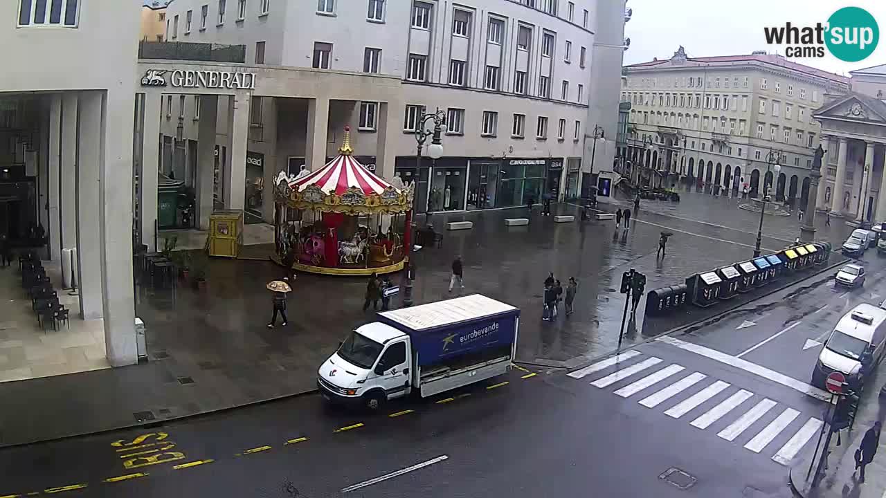 Trieste – Borsa square webcam live
