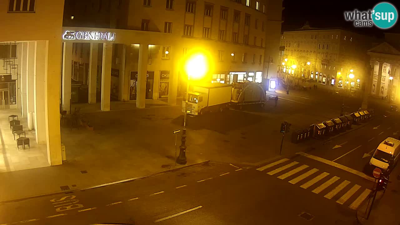 Trieste – Borsa square webcam live