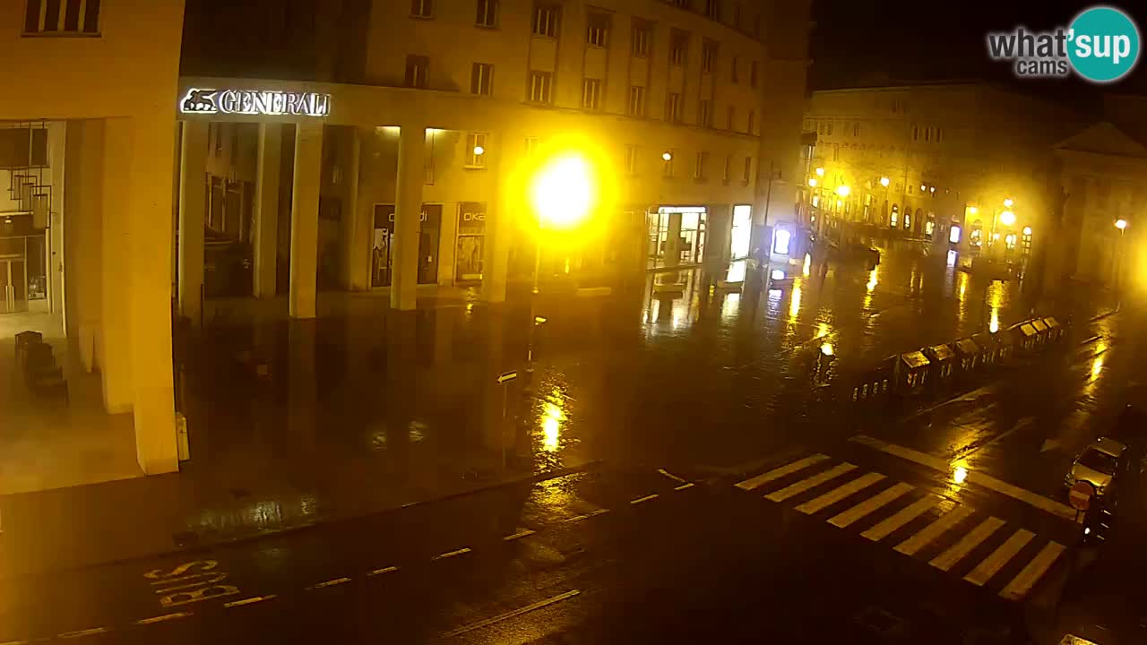 Trieste – Place de la Borsa webcam live
