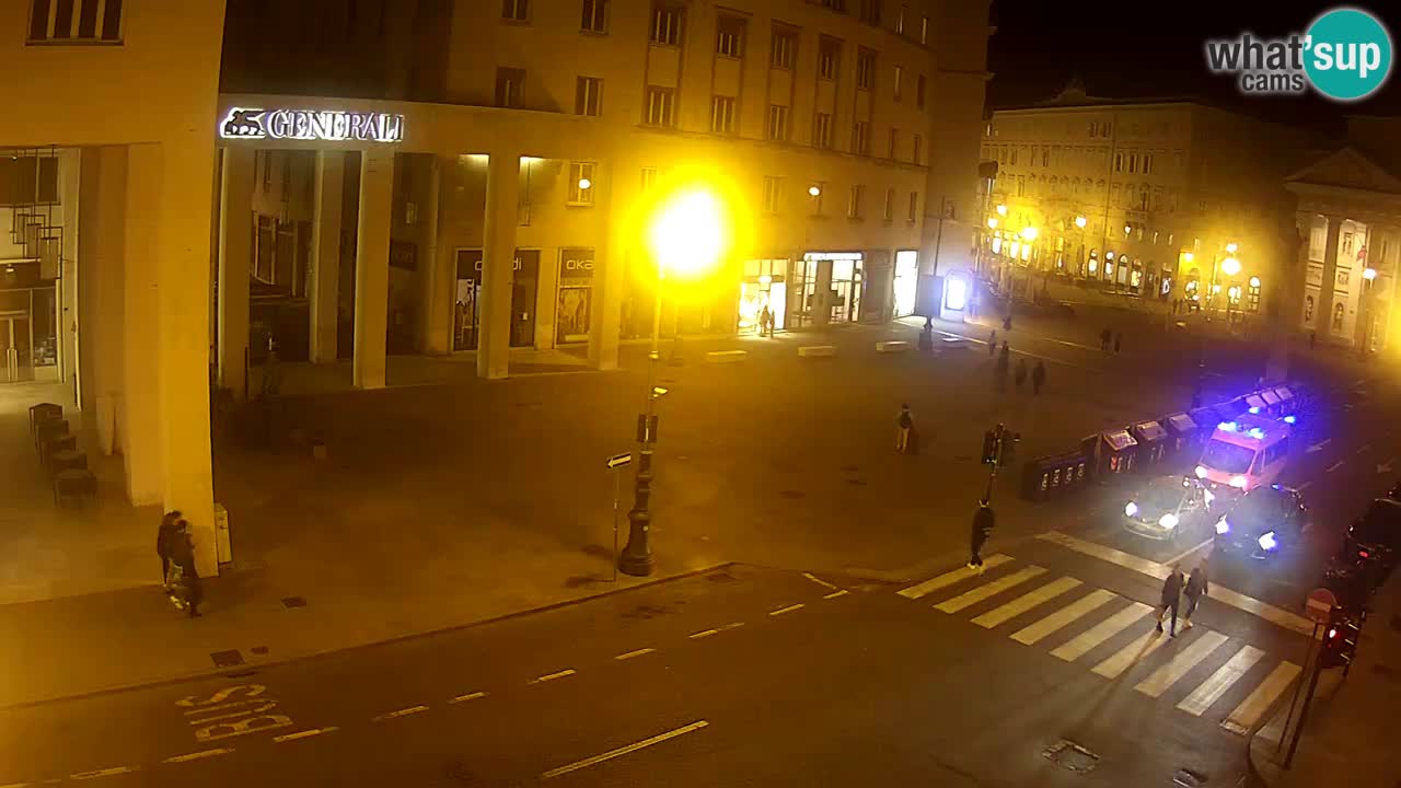 Trieste – Borsa square webcam live