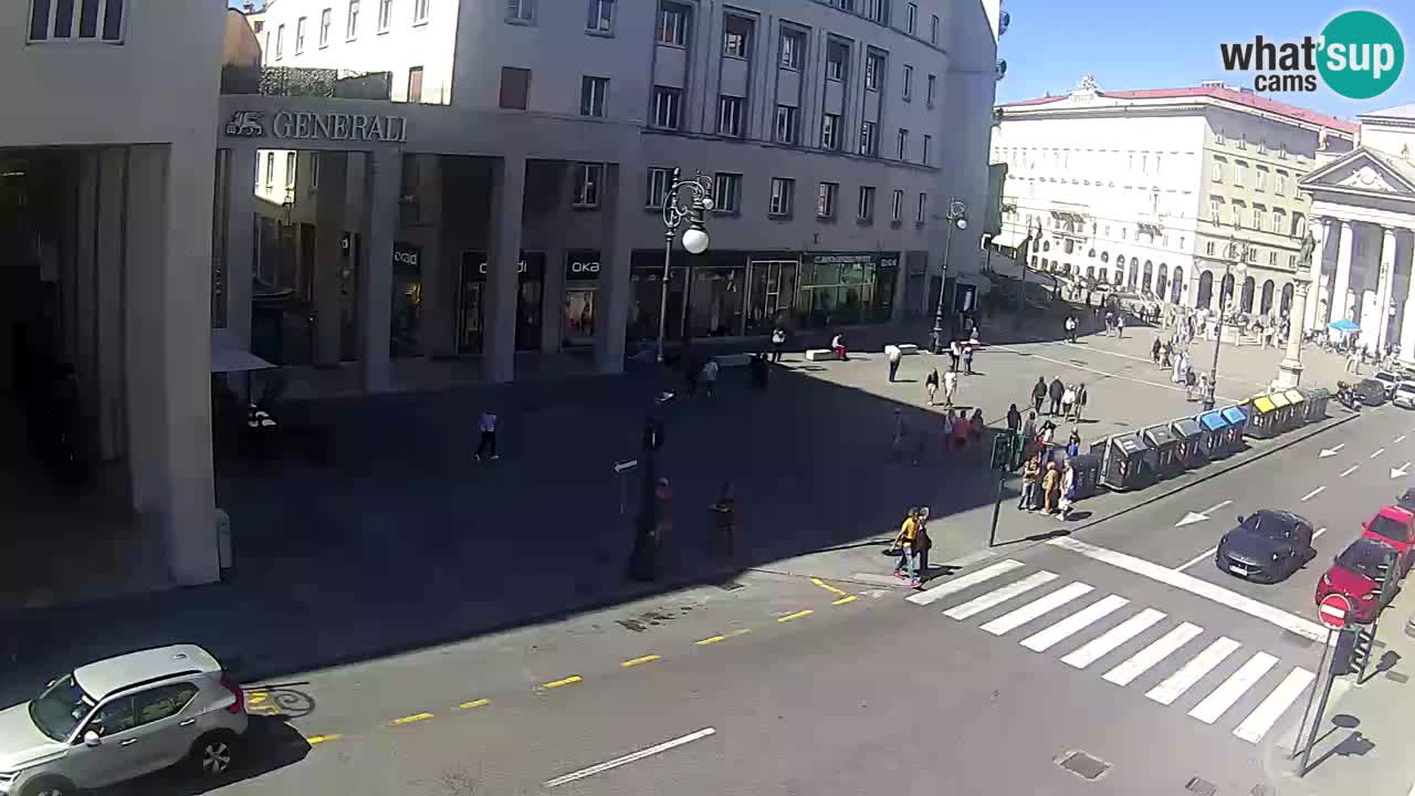 Trieste – Borsa square webcam live