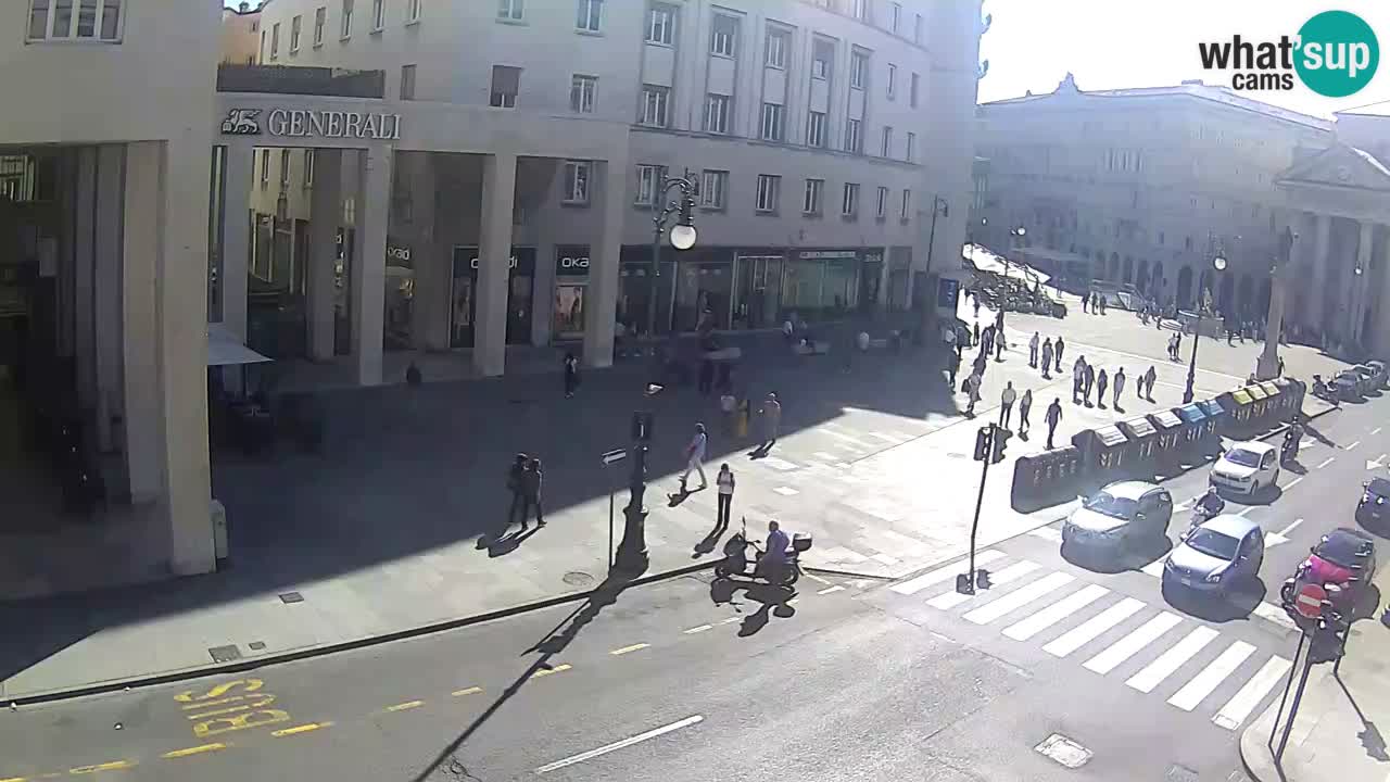 Trieste – Borsa square webcam live