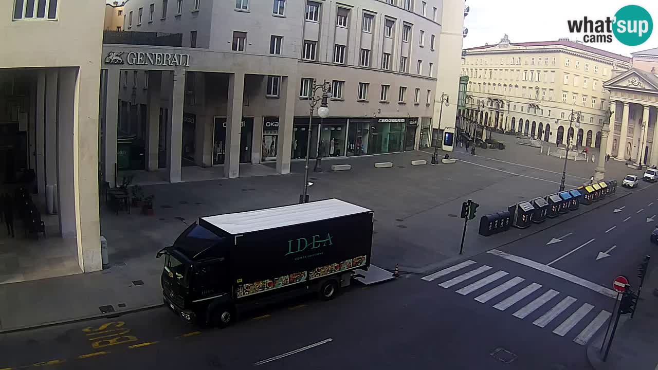 Trieste – Borsa square webcam live