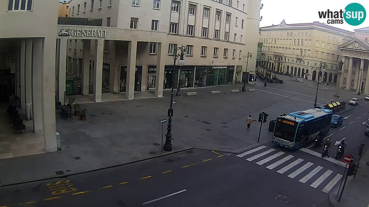 Trieste – Borsa square webcam live