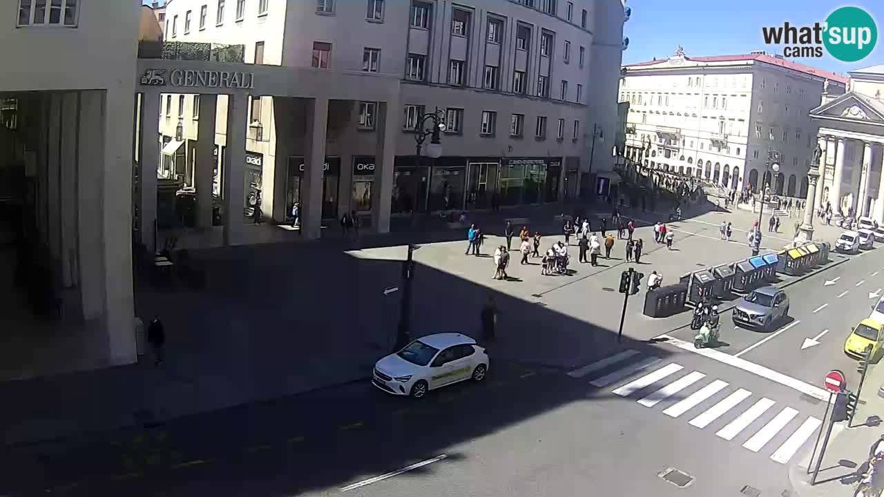 Trieste – Place de la Borsa webcam live