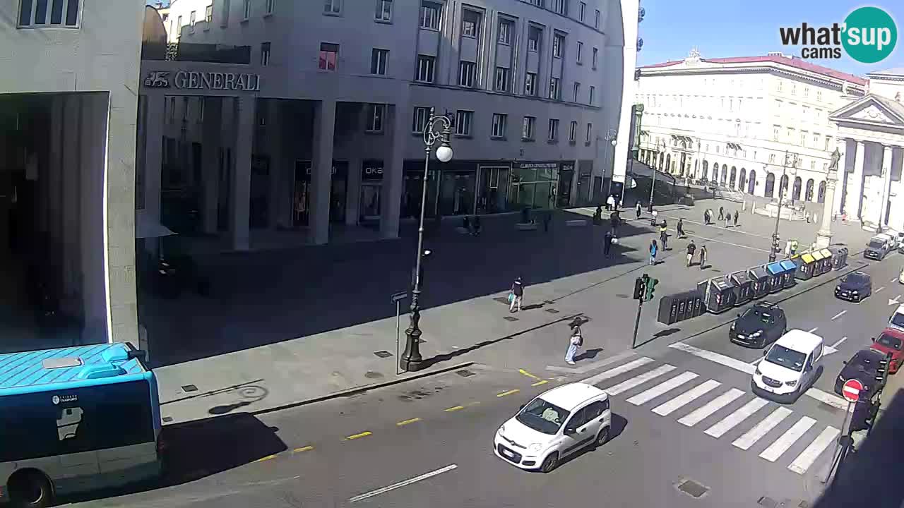 Trieste – Borsa square webcam live