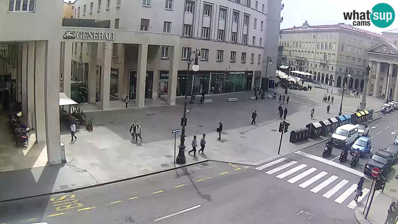 Trieste – Borsa square webcam live