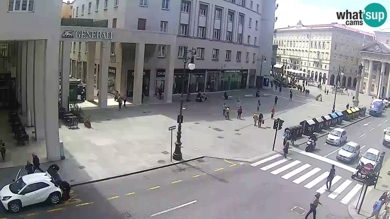 Trieste – Borsa square webcam live