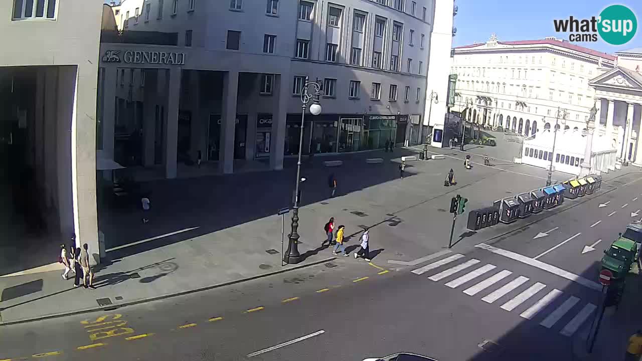Trieste – Borsa square webcam live