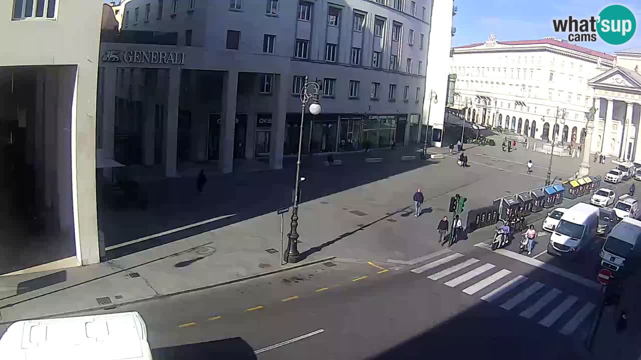 Trieste – Borsa square webcam live