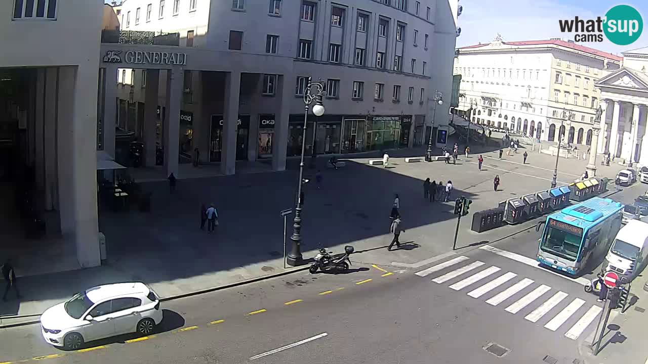 Trieste – Borsa square webcam live