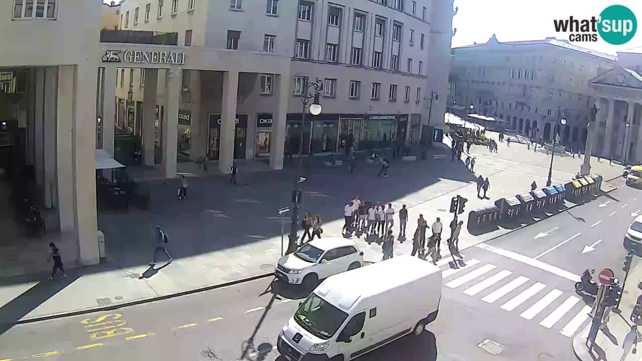 Trieste – Borsa square webcam live