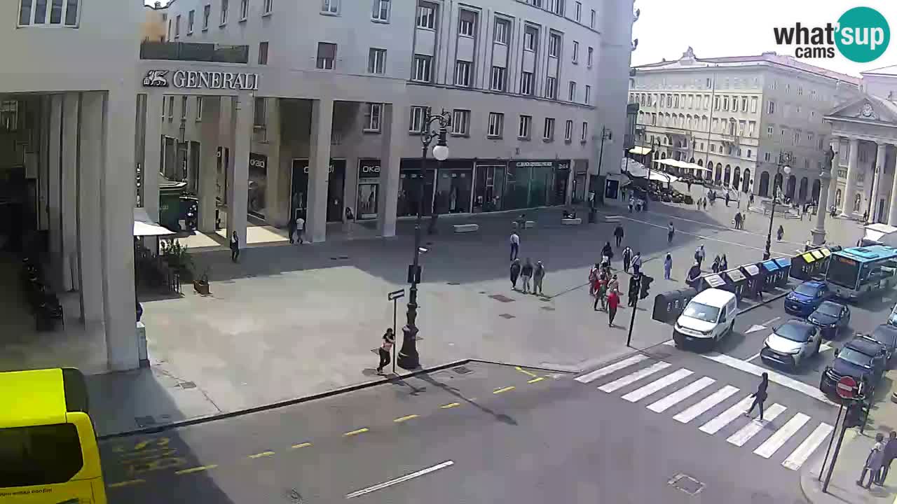 Trieste – Borsa square webcam live