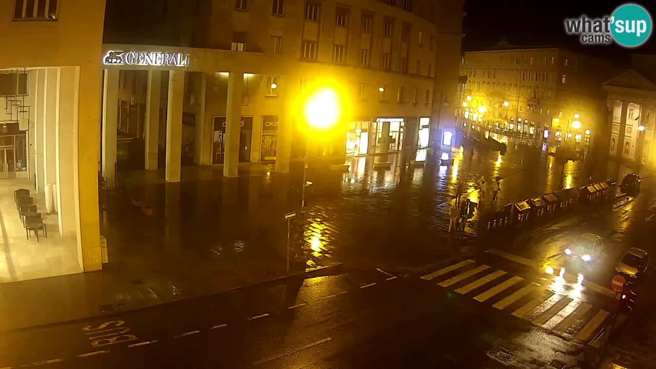 Trieste – Place de la Borsa webcam live